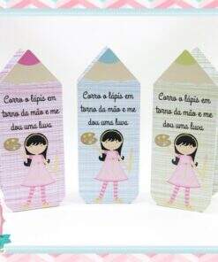 Caixa Lápis Aquarela