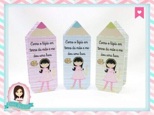 Caixa Lápis Aquarela