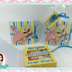Caixa Livro Para Baton Bob Esponja