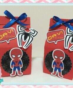 Caixa Milk - Homem Aranha