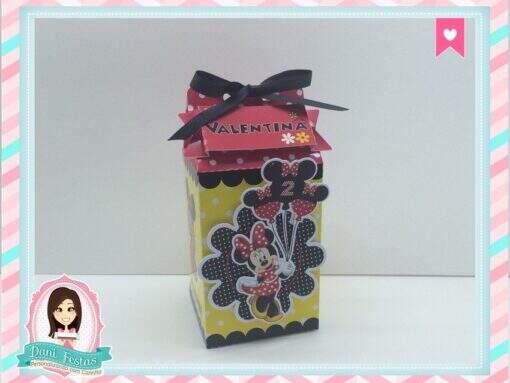 Caixa Milk - Minnie Vermelha - Imagem 2