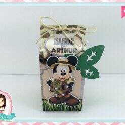 Caixa Milk - Safari do Mickey