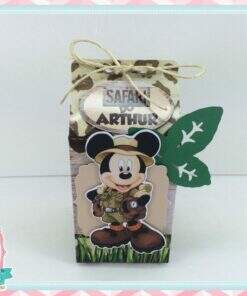 Caixa Milk - Safari do Mickey
