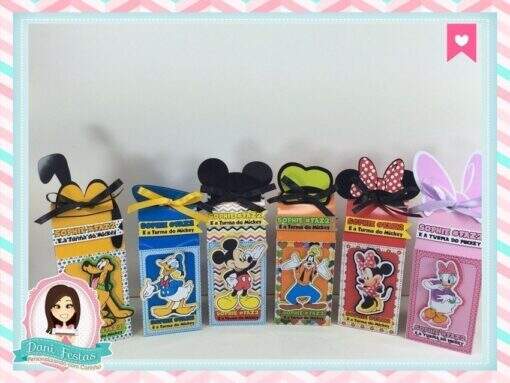 Caixa Milk - Turma do Mickey