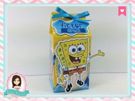 Caixa Milk  Bob Esponja
