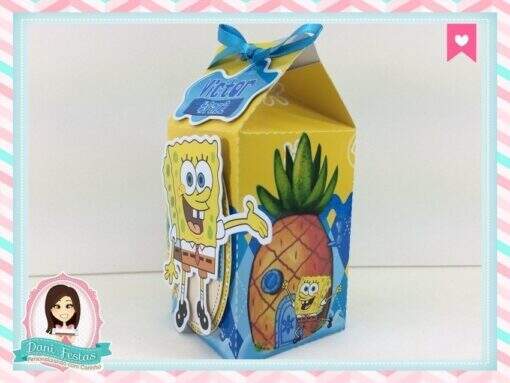 Caixa Milk  Bob Esponja - Imagem 3