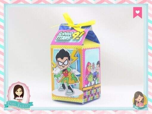Caixa Milk Jovens Titãs - Imagem 2