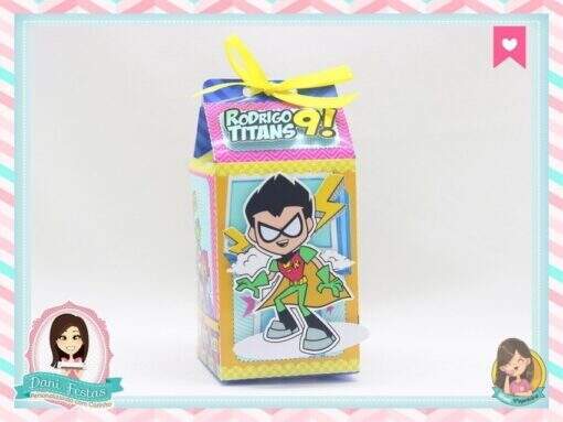 Caixa Milk Jovens Titãs - Imagem 3