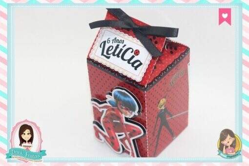 Caixa Milk   Ladybug