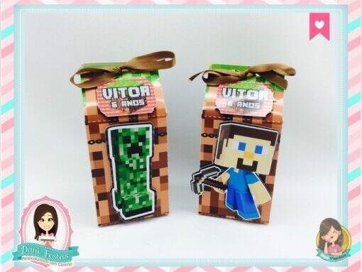 Caixa Milk Minecraft - Imagem 3