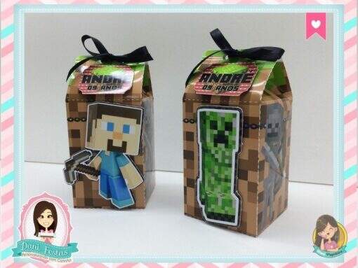 Caixa Milk Minecraft - Imagem 4