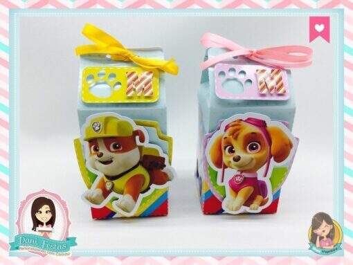 Caixa Milk  Patrulha Canina - Imagem 2