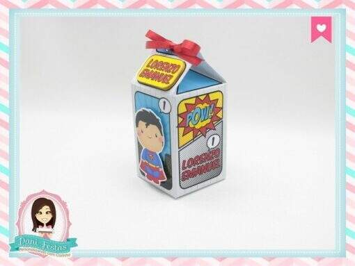 Caixa Milk  Super Heróis - Imagem 3