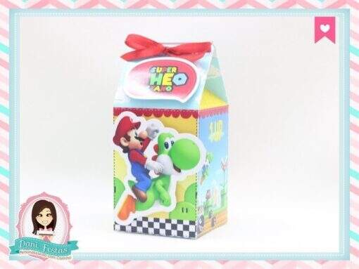 Caixa Milk Super Mario Bros