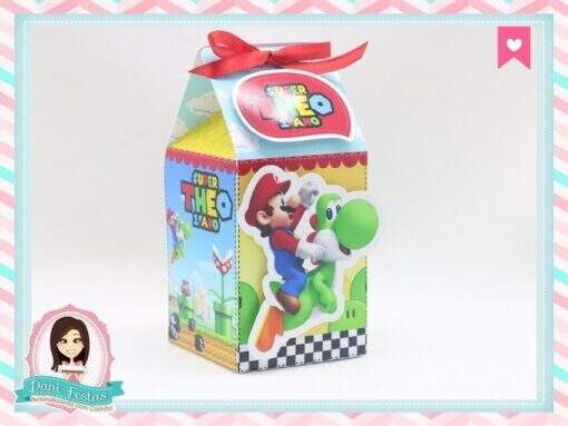 Caixa Milk Super Mario Bros - Imagem 2