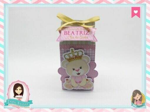 Caixa Milk Ursinha Princesa - Imagem 2