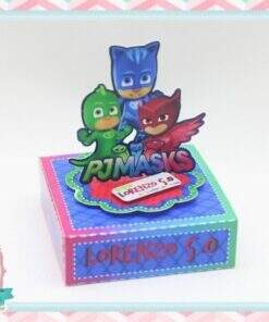 Caixa Para 4 Bis PJ Masks