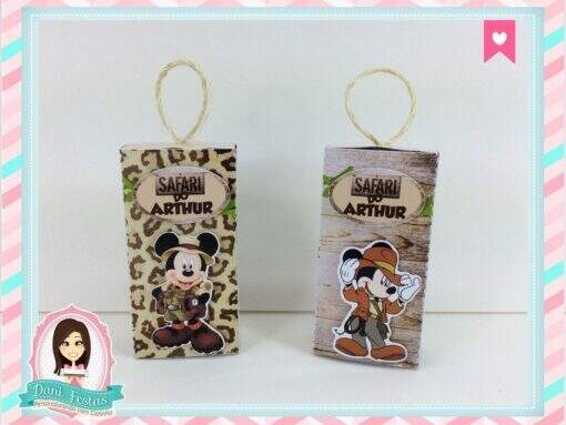 Caixa para Baton Dupla - Safari do Mickey