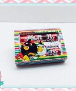 Caixa Para Baton Dupla Angry Birds