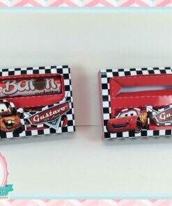 Caixa Para Baton Dupla Carros Disney