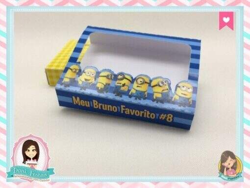 Caixa Para Baton Dupla Minions
