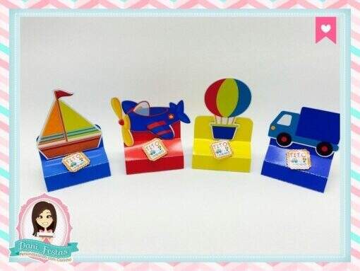 Caixa Para Bis Duplo Brinquedos Antigos - Imagem 4