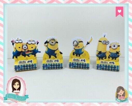 Caixa Para Bis Duplo Minions