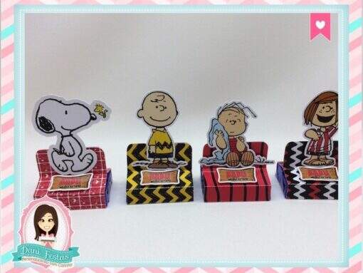 Caixa Para Bis Duplo Snoopy - Imagem 3