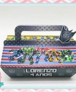 Caixa para Marmitinha  Transformers