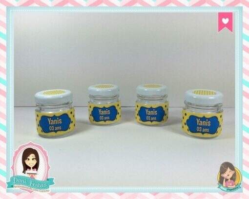Caixa Para Potinho 40gr Minions - Imagem 2