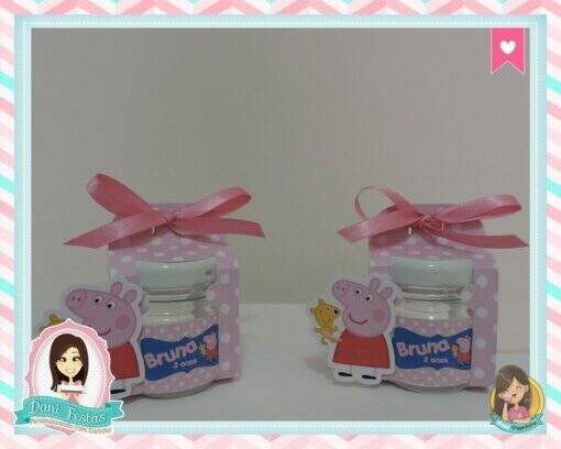 Caixa Para Potinho 40gr  Peppa Pig - Imagem 3