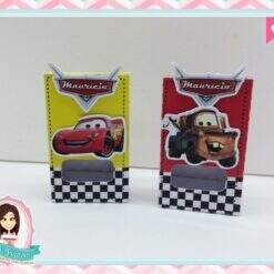 Caixa Para Tic Tac Carros Disney