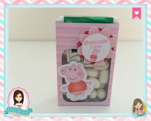 Caixa Para Tic Tac  Peppa Pig