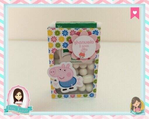 Caixa Para Tic Tac  Peppa Pig - Imagem 2