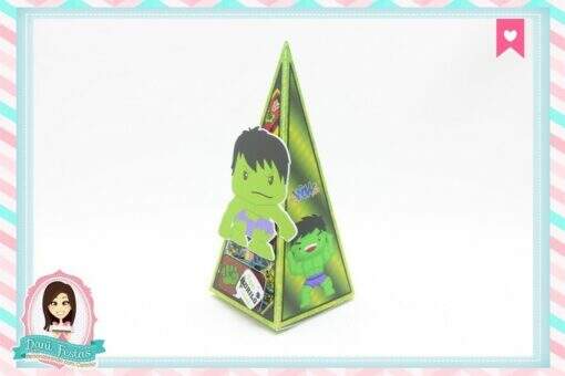 Caixa Pirâmide Hulk - Imagem 2