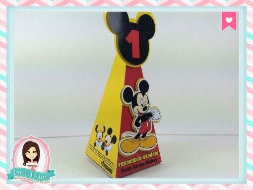 Caixa Pirâmide - Turma do Mickey - Imagem 3