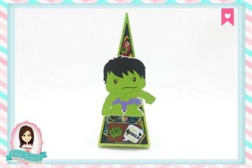Caixa Pirâmide Hulk