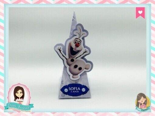 Caixa Pirâmide  Frozen - Imagem 3
