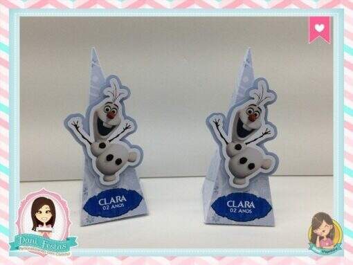 Caixa Pirâmide  Frozen - Imagem 4