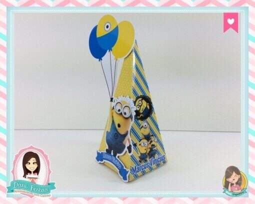 Caixa Pirâmide Minions - Imagem 2
