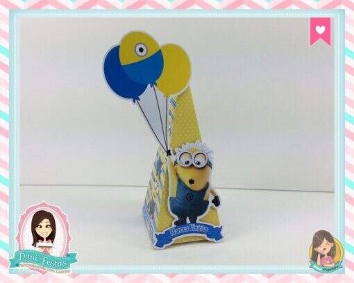 Caixa Pirâmide Minions - Imagem 3