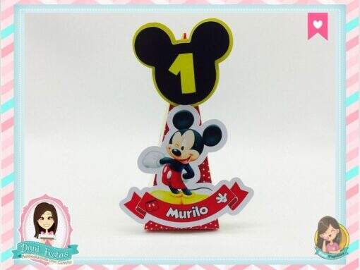 Caixa Pirâmide - Mickey Mouse