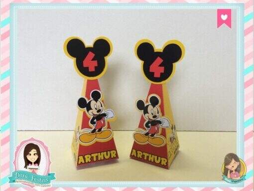 Caixa Pirâmide - Mickey Mouse - Imagem 3