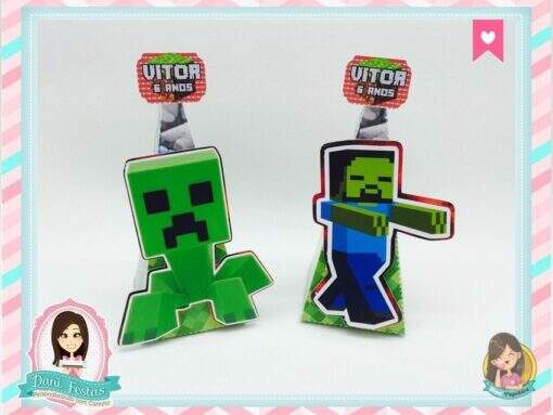 Caixa Pirâmide  Minecraft - Imagem 3