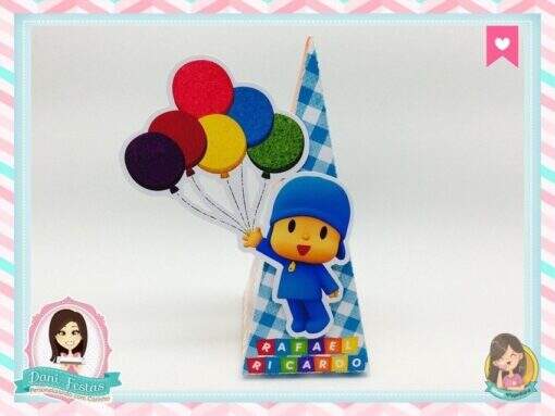 Caixa Pirâmide Pocoyo - Imagem 2