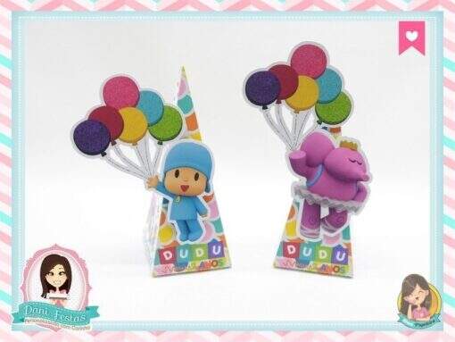 Caixa Pirâmide Pocoyo - Imagem 3
