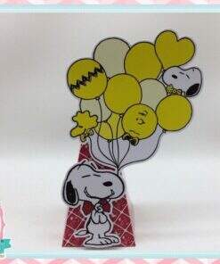Caixa Pirâmide Snoopy