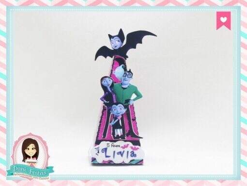 Caixa Pirâmide Vampirina - Imagem 2