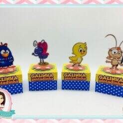 Caixa Quadrada  Galinha Pintadinha