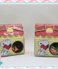 Caixa Sacolinha Snoopy